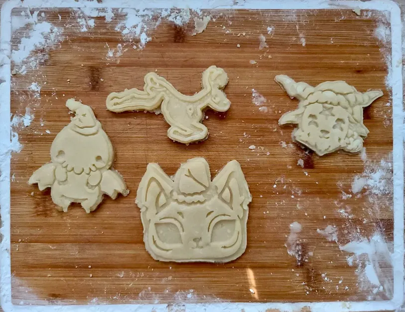 Khuôn Cắt Bánh Ngũ Dê Lễ Hội - Image 1