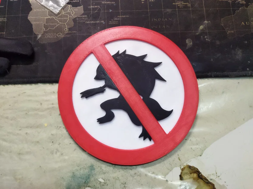 Biển Báo Không Cho Zoroark Vào - Image 1