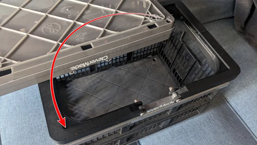 Tay cầm cho Giỏ đựng đồ mua sắm CleverMade 16L Gấp Gọn - Image 7