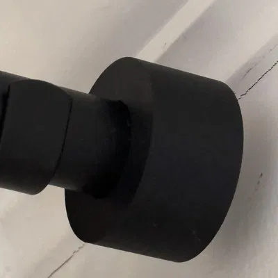 Chân đèn cho thanh treo rèm ống 3/4"