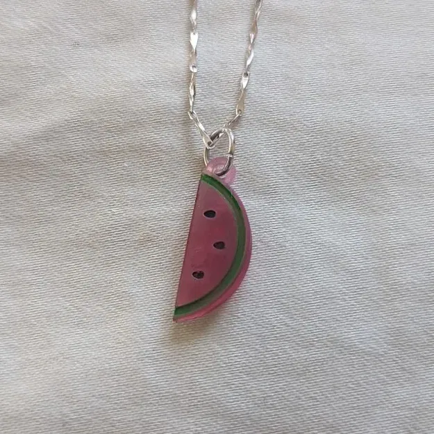 Mặt Dây Chuyền Dưa Hấu Cho Trang Sức - Image 2