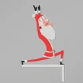 Doorframe - Santa doing yoga - Collection - Thumbnail 6