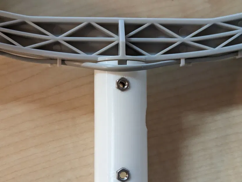 Adapter Nối Cọc Trạm Thời Tiết Misol Có Lỗ Luồn Dây - Image 4