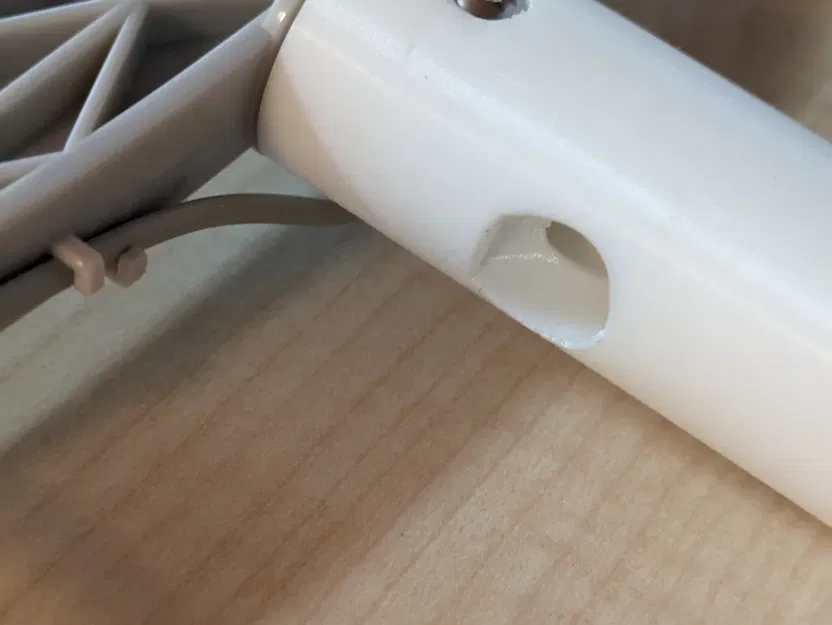 Adapter Nối Cọc Trạm Thời Tiết Misol Có Lỗ Luồn Dây - Image 5