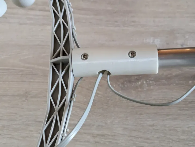 Adapter Nối Cọc Trạm Thời Tiết Misol Có Lỗ Luồn Dây - Image 6