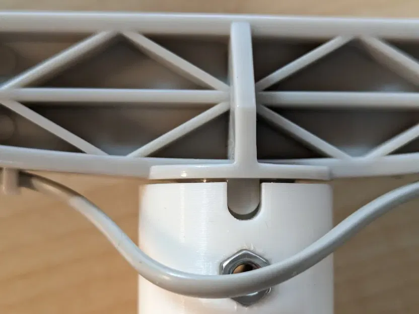 Adapter Nối Cọc Trạm Thời Tiết Misol Có Lỗ Luồn Dây - Image 10