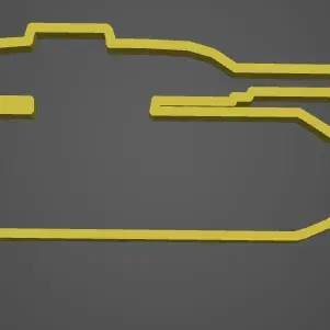 Tank cookie cutter