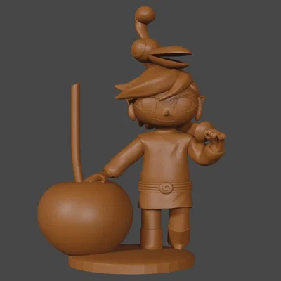 Mô hình mini để bàn DnD Link và Ezlo lấy cảm hứng từ Legend of Zelda