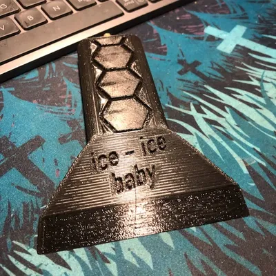 Ice Scraper With Emergency Hammer