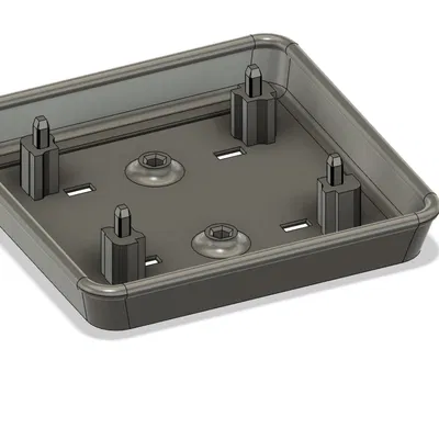 Krmítko - spodní část, Trychtýř pro snadné plnění