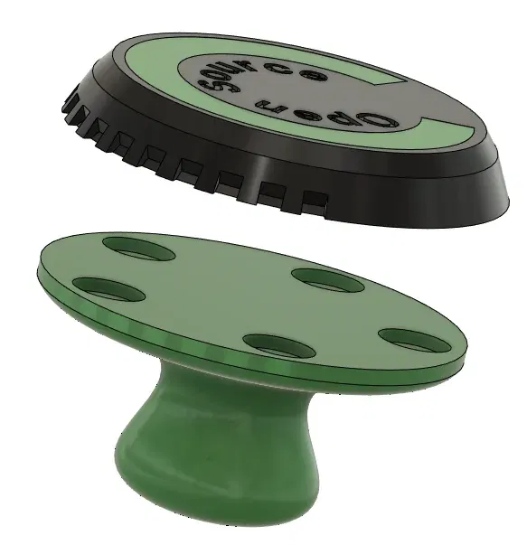 Dao cạo bên trong xe (nam châm) - Image 1