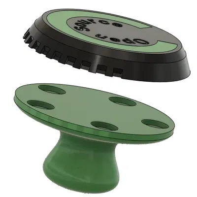 Dao cạo bên trong xe (nam châm)