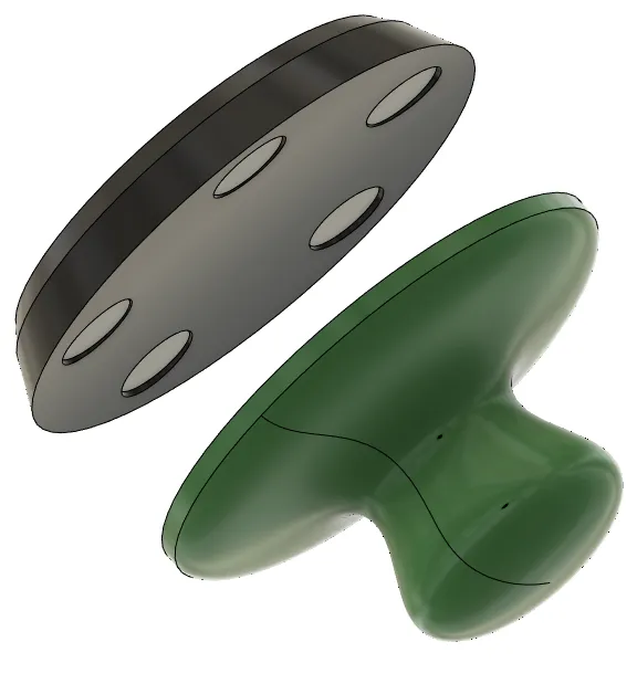 Dao cạo bên trong xe (nam châm) - Image 2