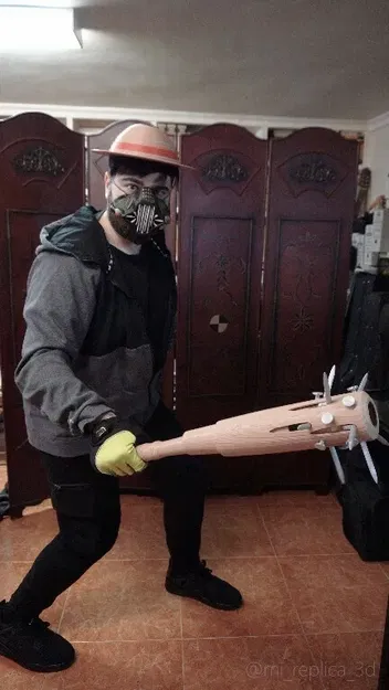 Chày Bóng Chày Gập Được Với Nanh Thu Vào - Image 1