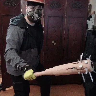 Chày Bóng Chày Gập Được Với Nanh Thu Vào