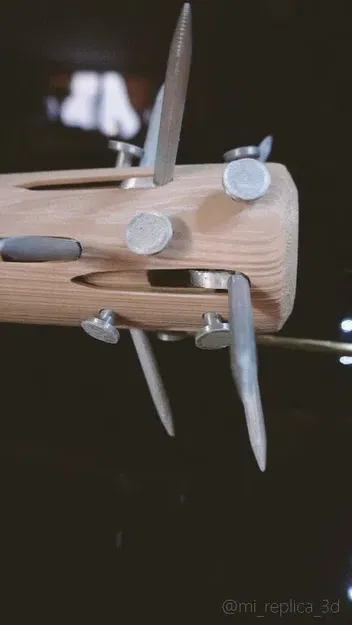 Chày Bóng Chày Gập Được Với Nanh Thu Vào - Image 2