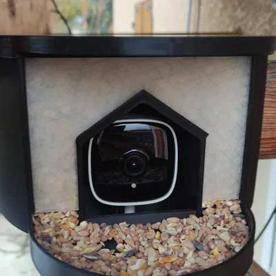 Máng Ăn Chim Có Khe Gắn Camera Tapo C100