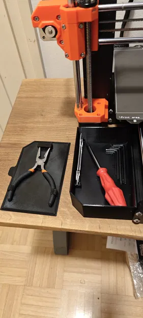 Hộp đựng đồ nghề gắn hông cho Prusa Mk4 - Image 2
