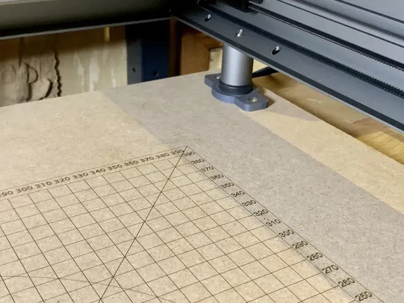 Mẫu Lưới Định Vị Cho Máy Laser Creality Falcon 2 - Image 2