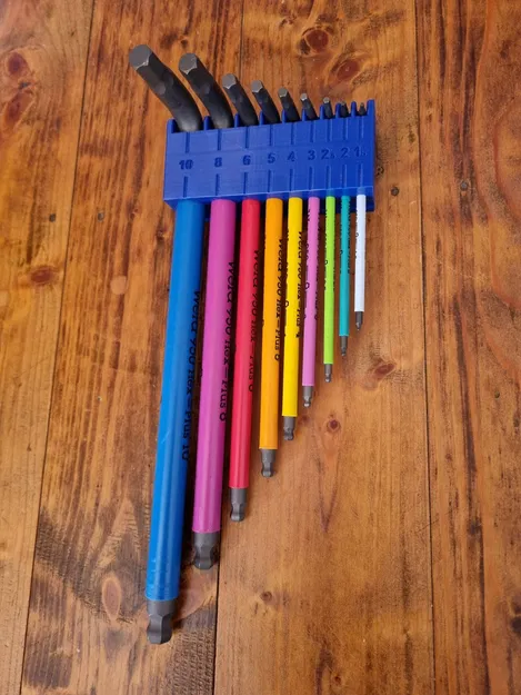 Giá treo tường Wera Hex Key - Image 2