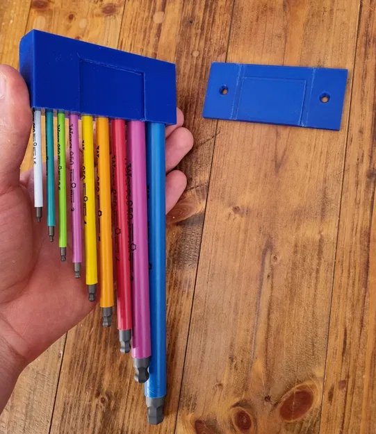 Giá treo tường Wera Hex Key - Image 3