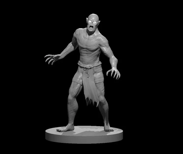 Ashwalker - Mẫu In 3D Kobold Press Tome of Beasts - Image 1