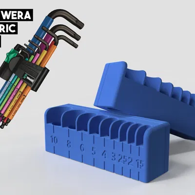 Kệ Đựng Bộ Lục Giác Wera