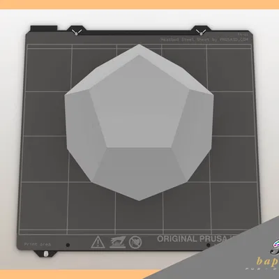 Mô hình Khối Đa Diện Đều Dodecahedron (Platon)