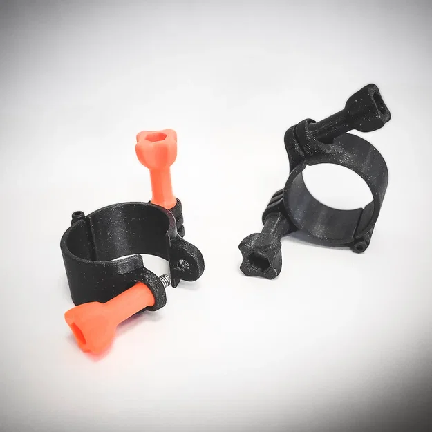Giá đỡ GoPro cho xe đạp (ống 35mm) + núm vặn - Image 1