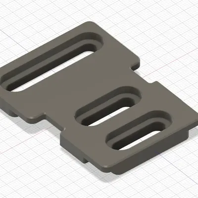 Phần cứng gắn micro Sennheiser G2/G3/G4 dạng khe có lỗ rộng