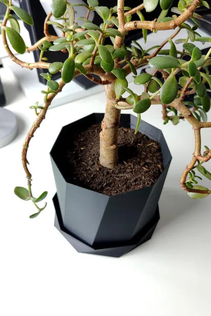 Big 18cm Ø plant pot - fast print - Image 2