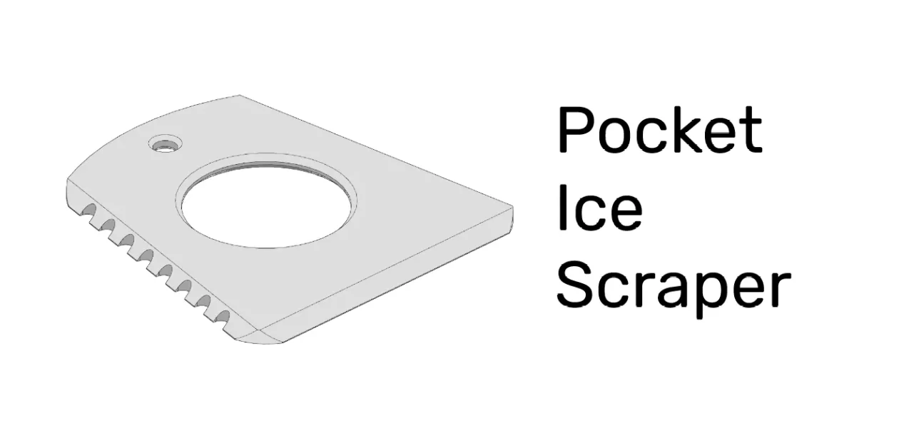 Pocket Ice Scraper - Image 1