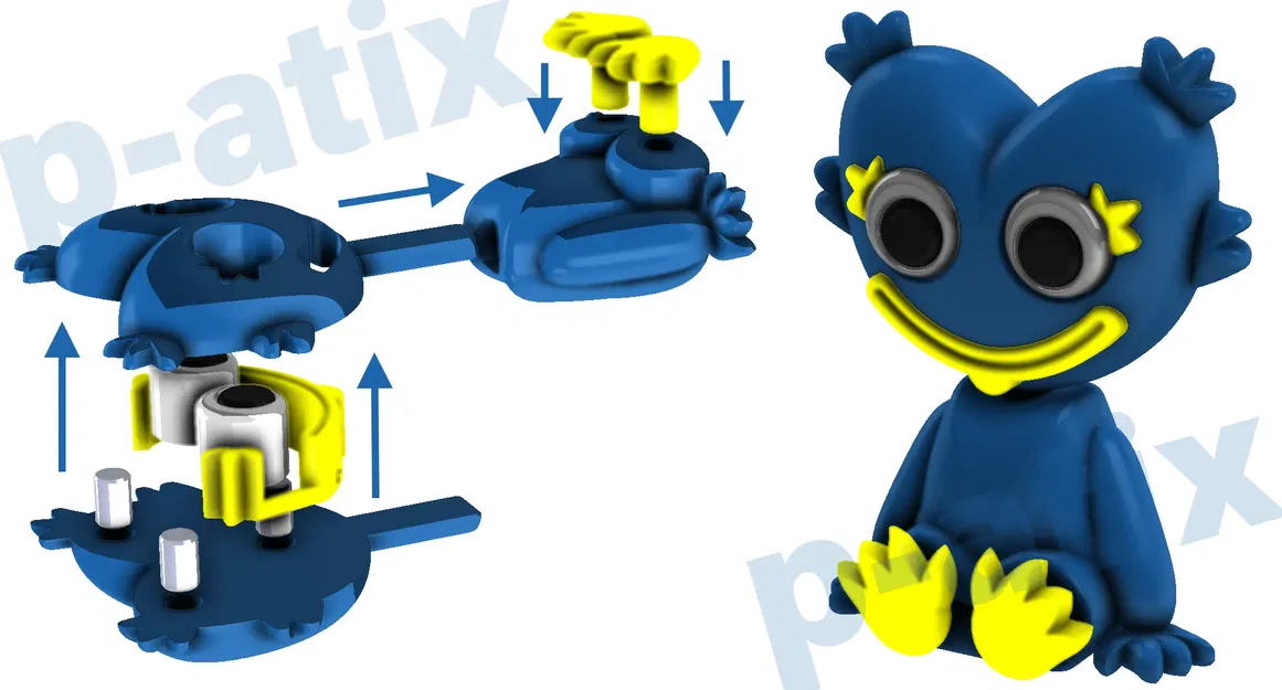 Mô Hình Huggy Wuggy - Image 2