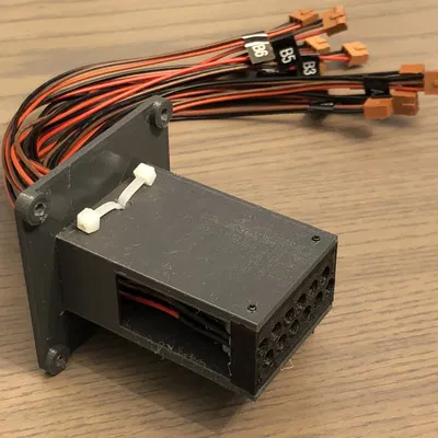 Photoelectric barrier research testbench