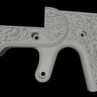 Súng Harlot (Khắc Hoa Văn) Miễn Phí