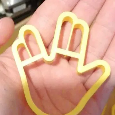 Khuôn Cắt Bánh Biểu Tượng Vulcan Chào