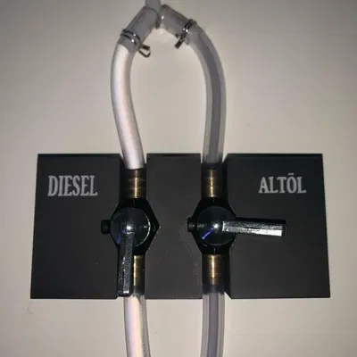 Dieselheizung sperrhahn für zwei seperate tanks