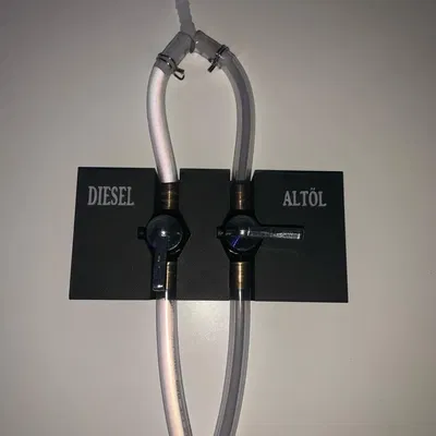 Dieselheizung sperrhahn für zwei seperate tanks