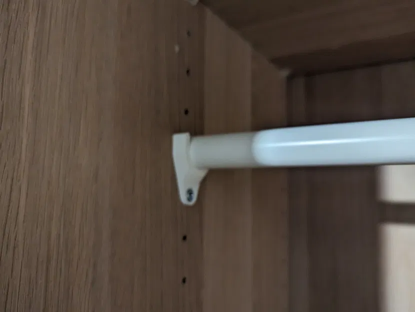 Kẹp Giữ Thanh Treo Quần Áo IKEA - Image 2