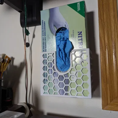 Giá Treo Tường Hộp Găng Tay Nitrile