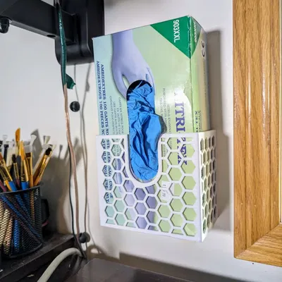 Giá Treo Tường Hộp Găng Tay Nitrile