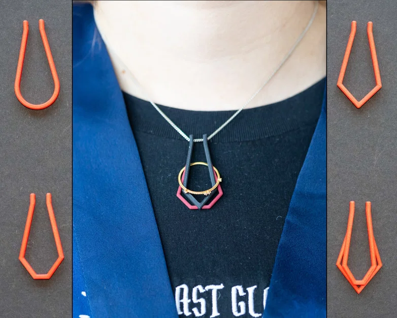 Silver Necklace - Ring Keeper - Image 1