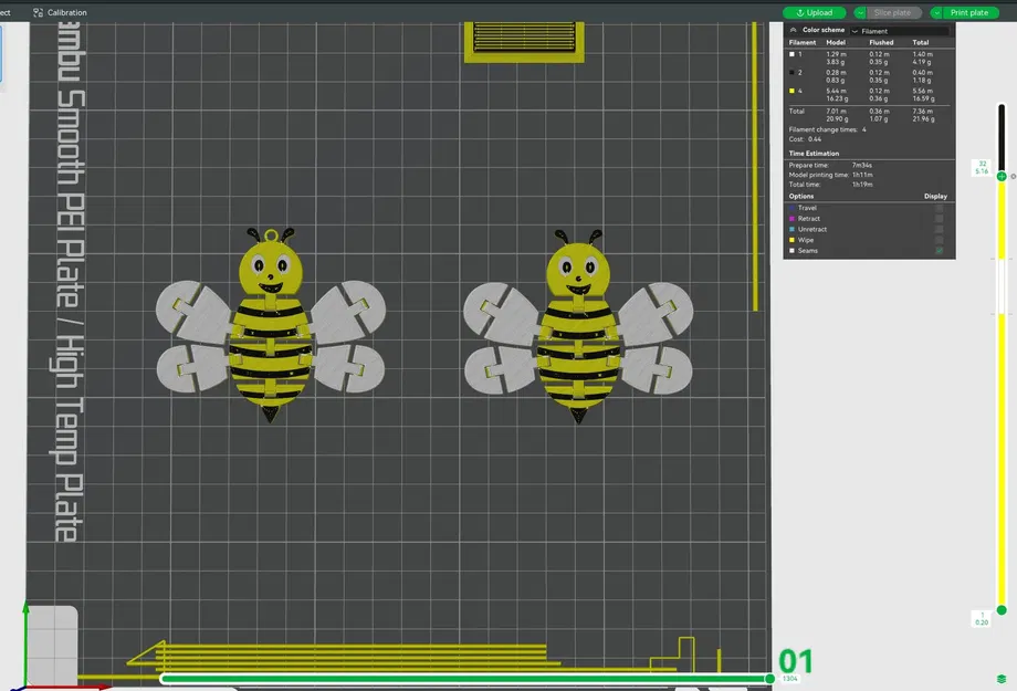 Articulated Bee flexi - Image 3