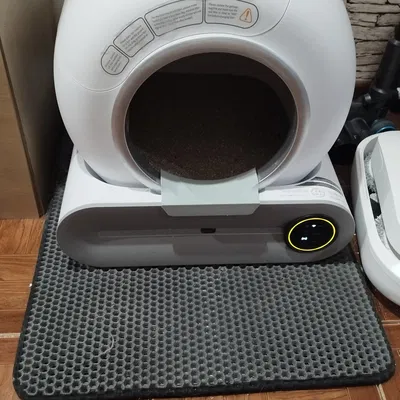 Chân váy tự động cho máy vệ sinh mèo tròn "Tonepie"