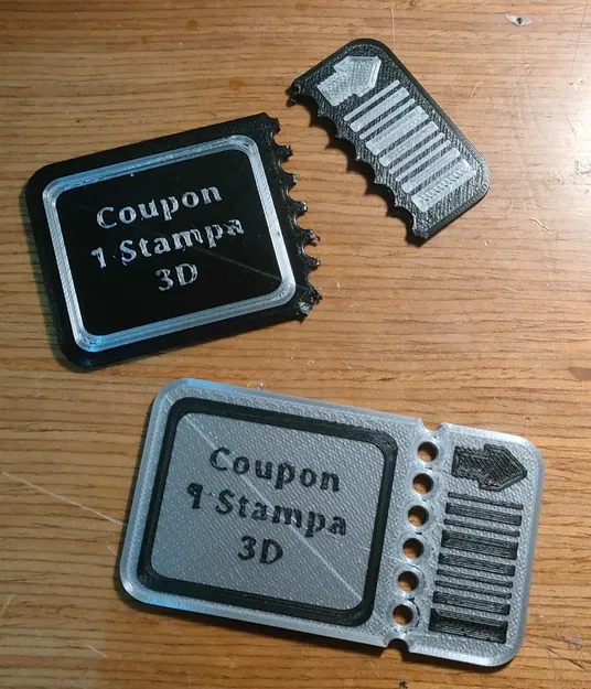 Coupon 1 Stampa 3D - Image 2