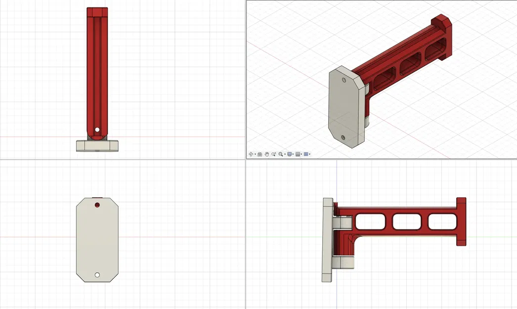 Giá đỡ cuộn dây gập có lò xo cho Prusa XL 3030 - Image 6