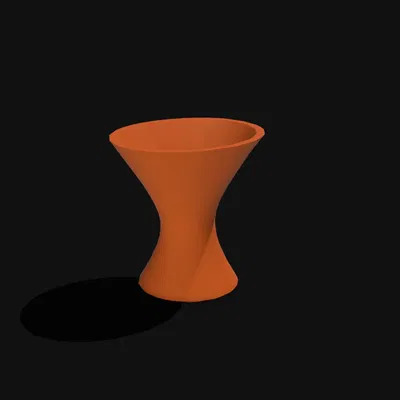 Chậu Cây Phong Cách Low Poly