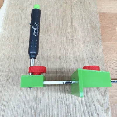 Dụng cụ chặn thước gấp để đánh dấu