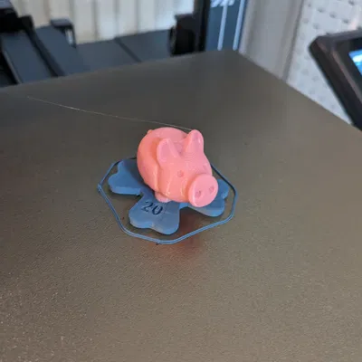 Happy New Year Pig 2024 (Glücksschweinchen)