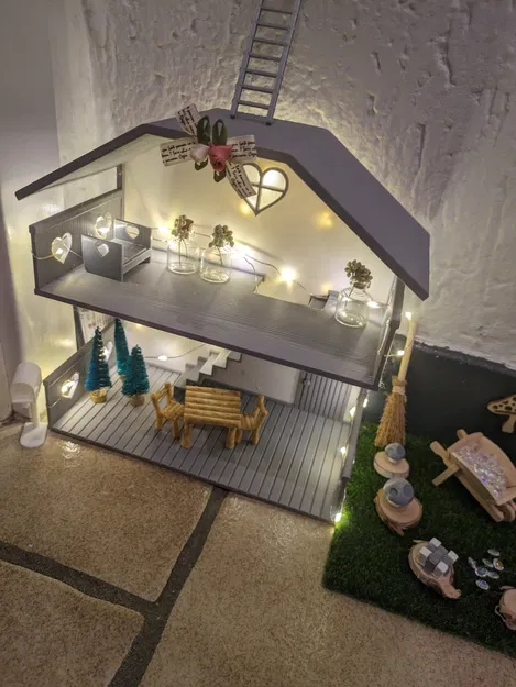 Nhà yêu tinh (cửa gnome) - Hai tầng - Image 2